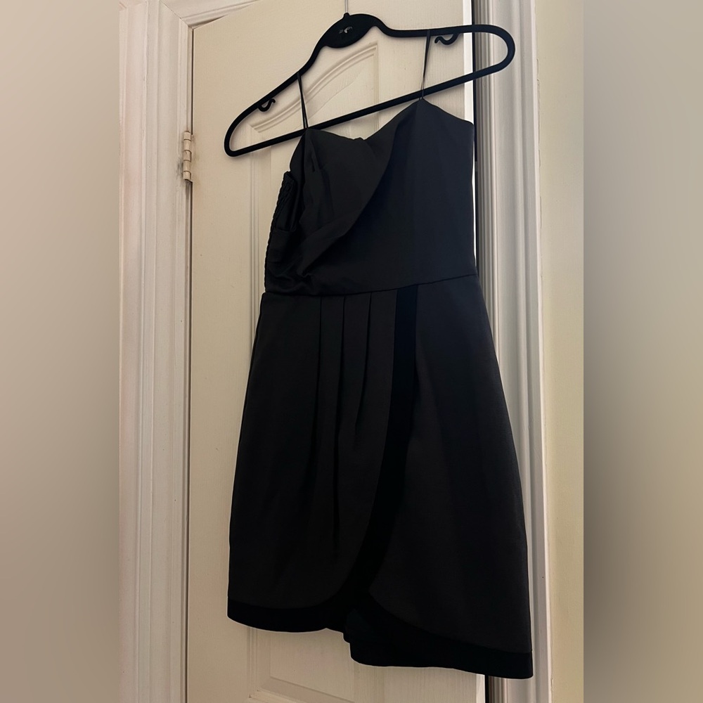 t.l.h. by hype Strapless Black Dress NWOT